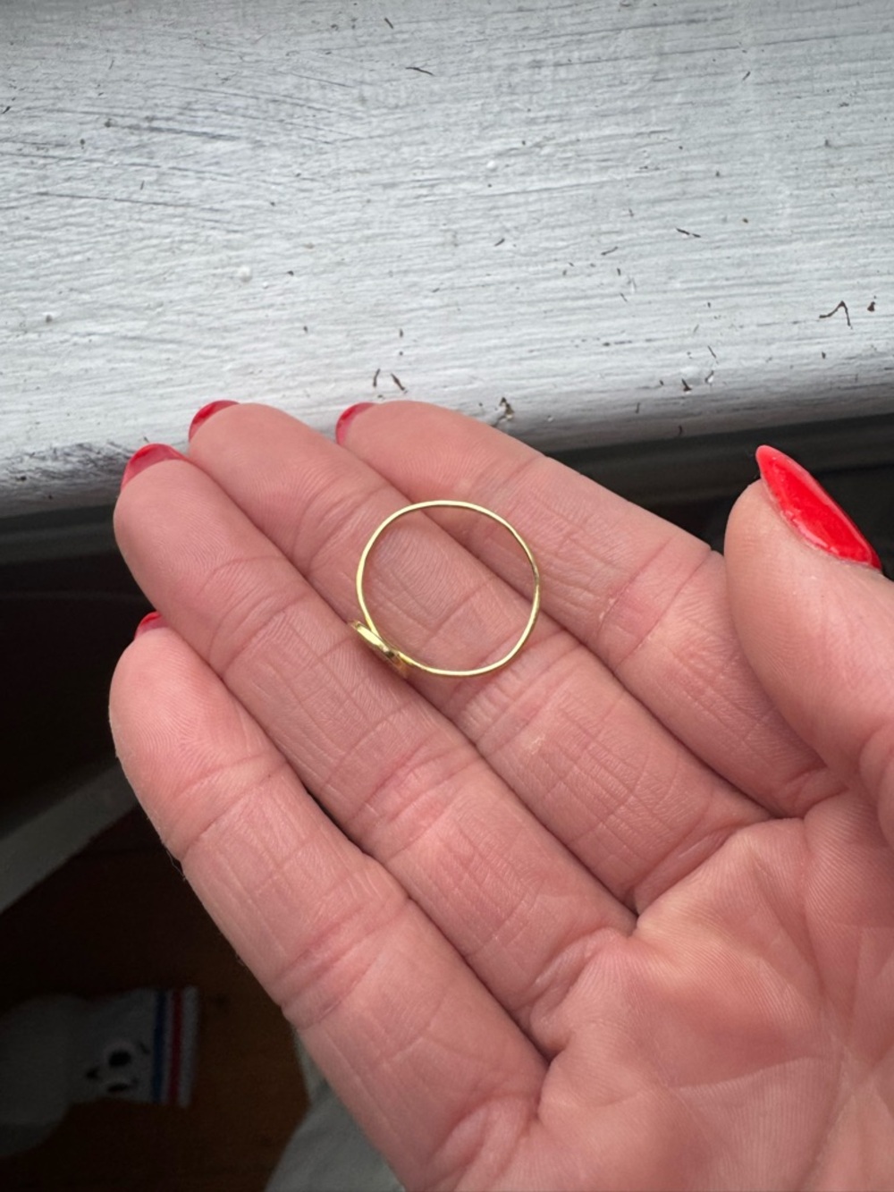 Jennifer Meyer 18k initial “c” ring diamonds - Picture 4 of 4